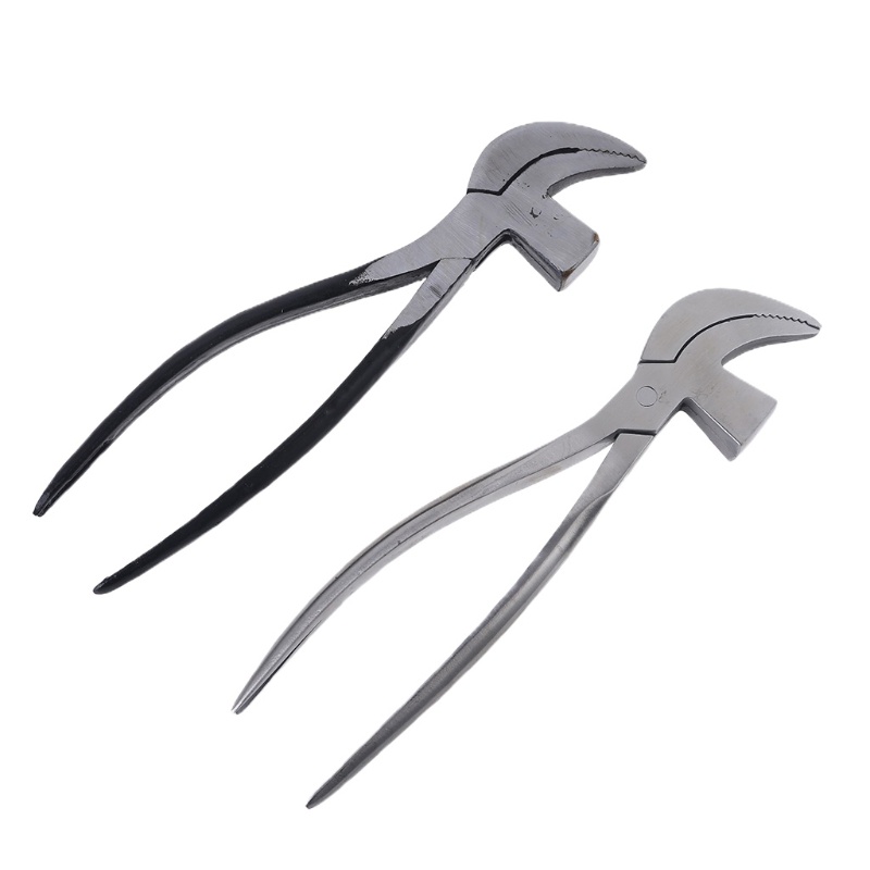 Kìm Kẹp Bằng Thép Không Gỉ Màu Bạc / Đen Chuyên Dụng Làm Giày Da