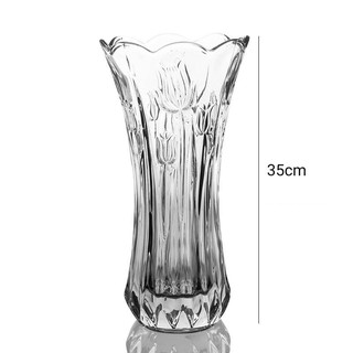 Lọ hoa thủy tinh pha lê cao cấp 35cm