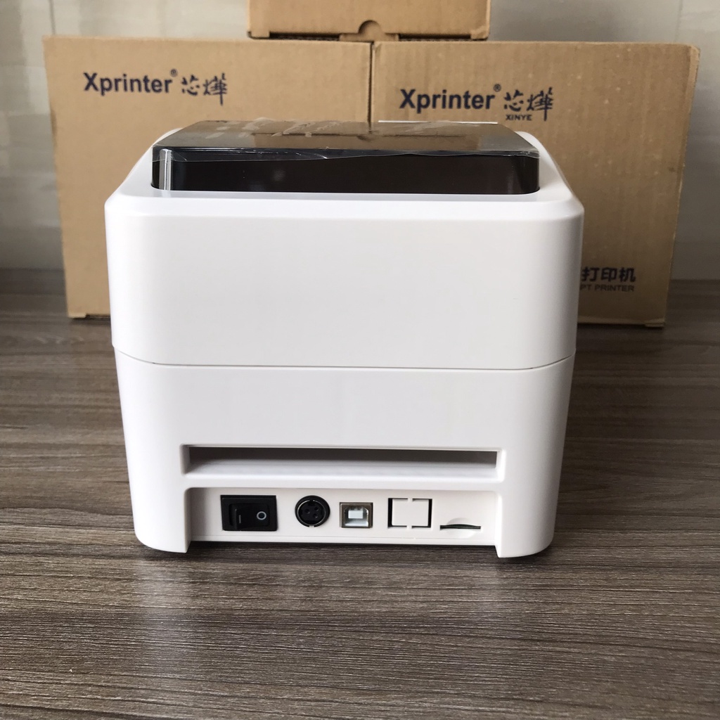 Máy in nhiệt, máy in đơn hàng Xprinter XP-420B, in tem mã vạch, in mã vận đơn qua điện thoại