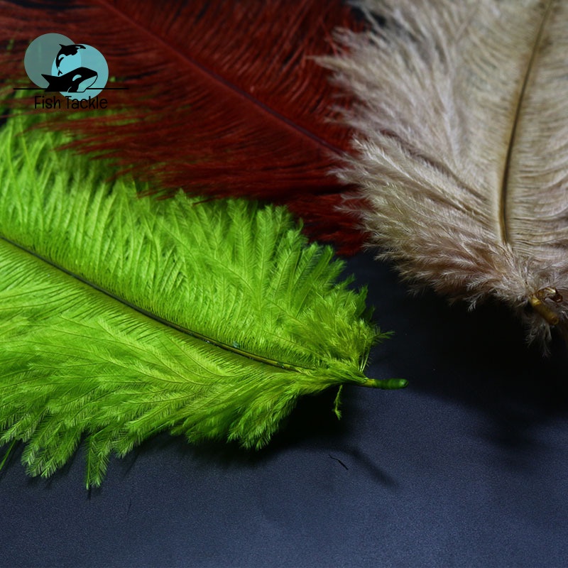 Dây Buộc Mồi Câu Cá Hình Lông Đà Đà Điểu 8&quot;