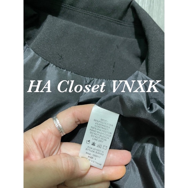 Áo Khoác Vest Blazer Nữ Xuất Dư