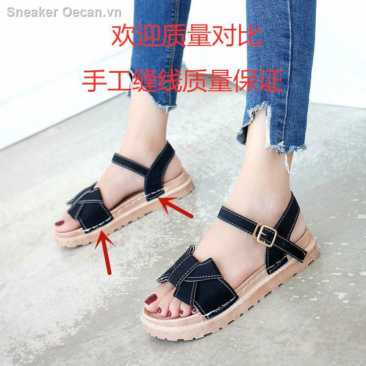 dép ❀ Giày Sandal Nữ Thời Trang Hàn 2018