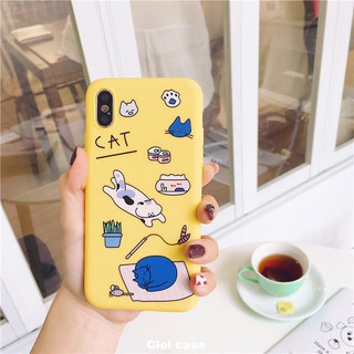 ỐP LƯNG IPHONE - Ốp mèo dẻo