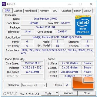 CPU Intel Core Pentium G4400 3.3G / 3MB / Socket 1151 cũ