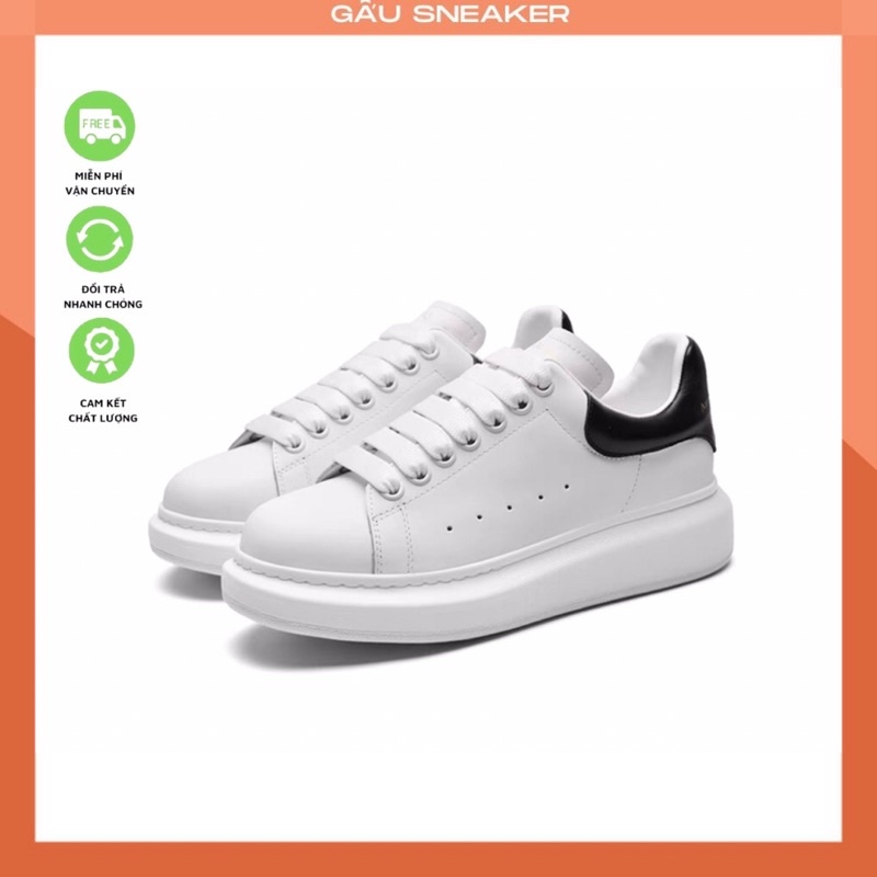 Giày thể thao nam nữ MC Queenn gót nhung độn đế cao cấp ( Full box + bill )