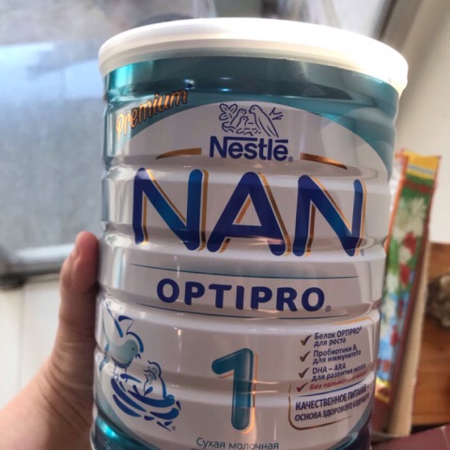 SỮA BỘT NAN SỐ 1234 NGA 800G