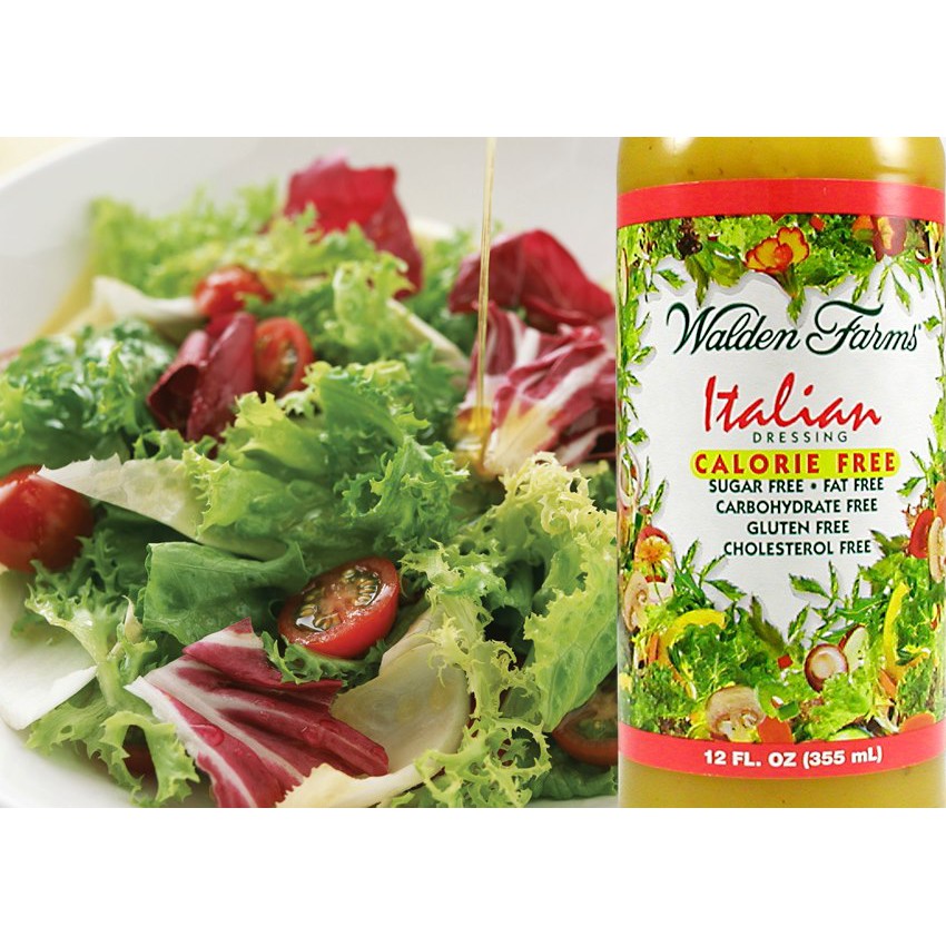 [USA - Salad Dressing] Sốt Salad Calorie Free, Carb Free, Sugar Free WALDEN FARMS