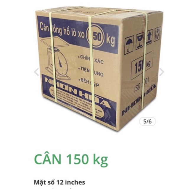 CÂN 150 KG Nhơn Hoà_ Hàng CTY.