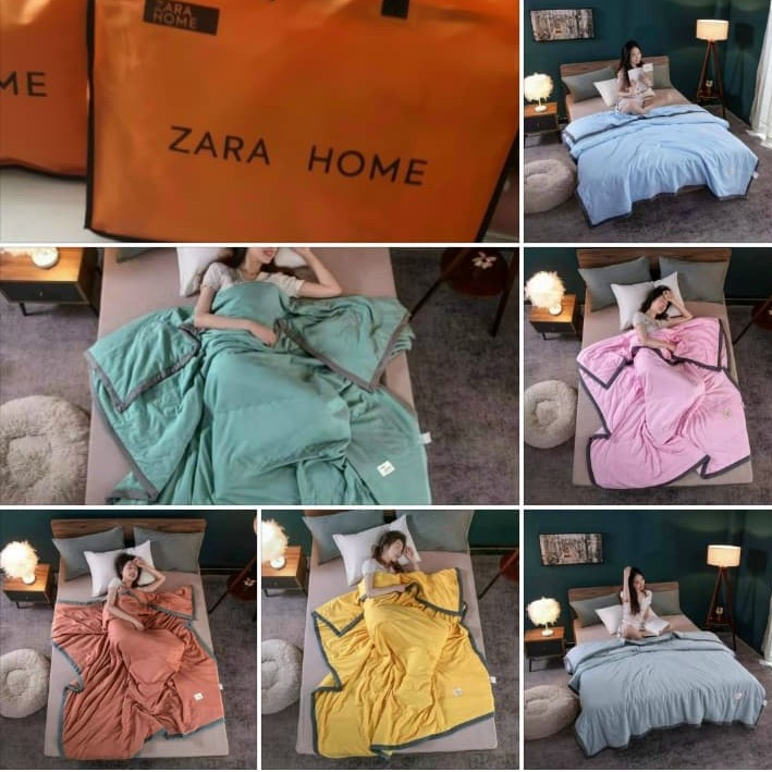 Chăn Đũi Zara Home cao cấp (hàng chuẩn có 3 tem)