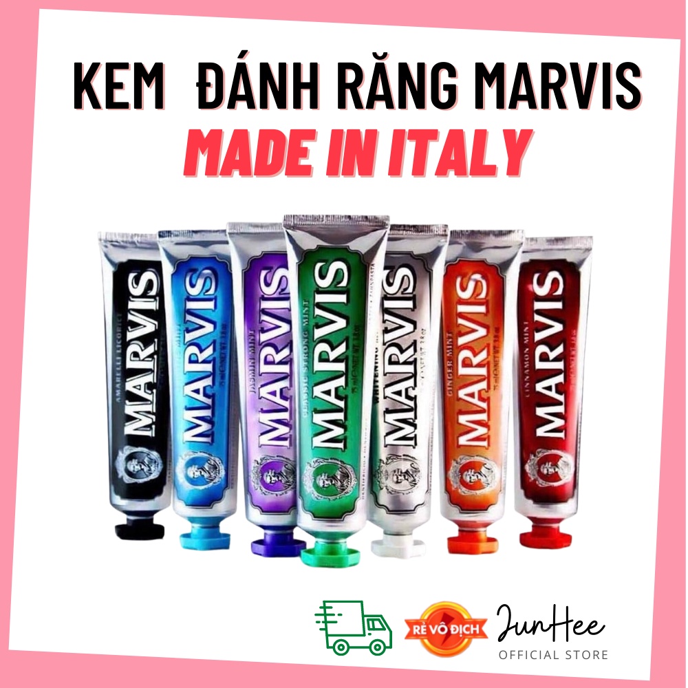 Kem đánh răng cao cấp MARVIS Italia 85g, Fullbox nguyên hộp