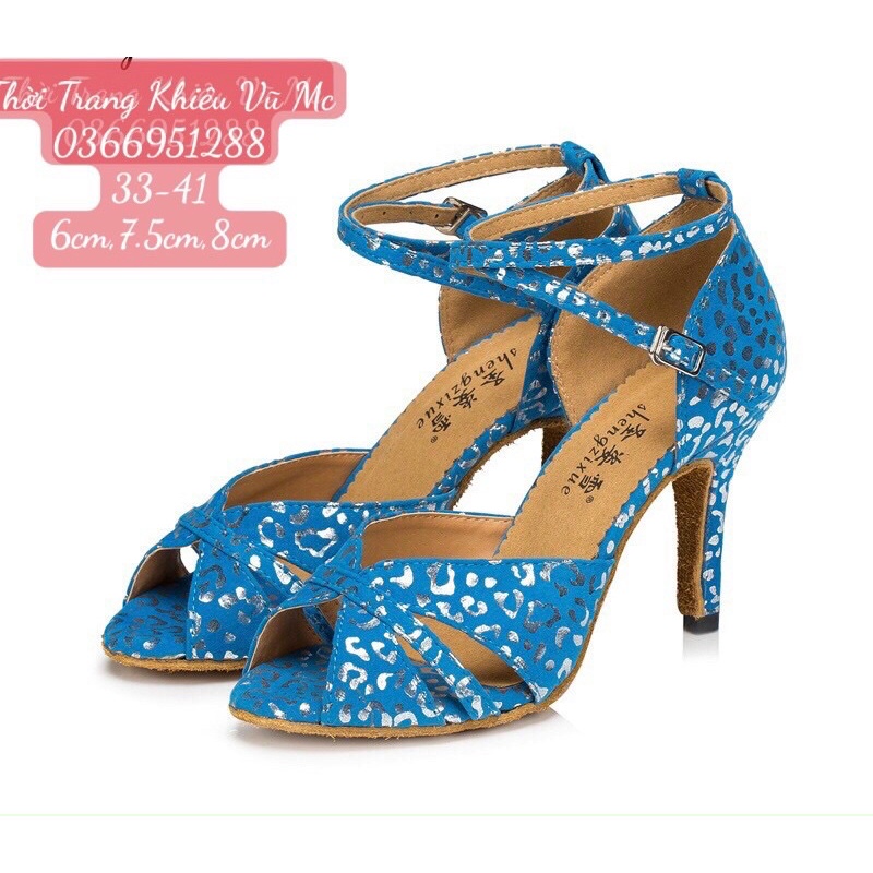 Cao gót khiêu vũ loang báo