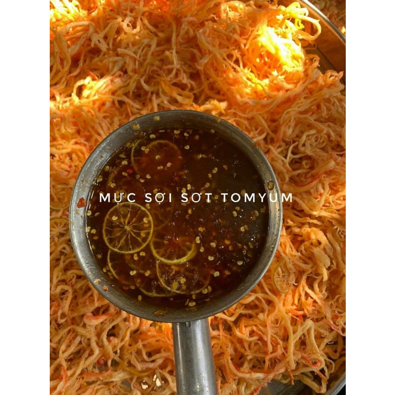 MỰC XÉ SỢI HẤP SỐT TOMYUM | BigBuy360 - bigbuy360.vn