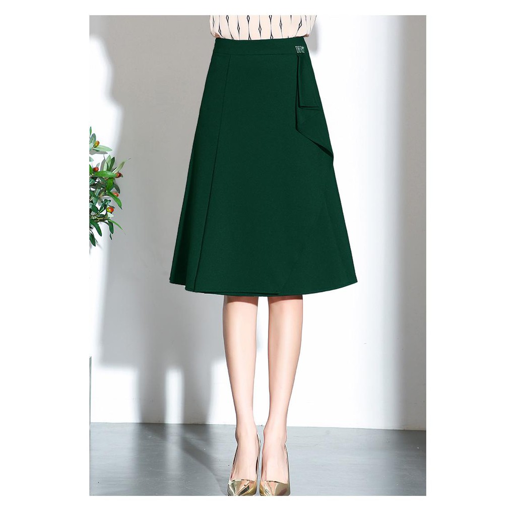 Chân váy chữ A dáng dài C77