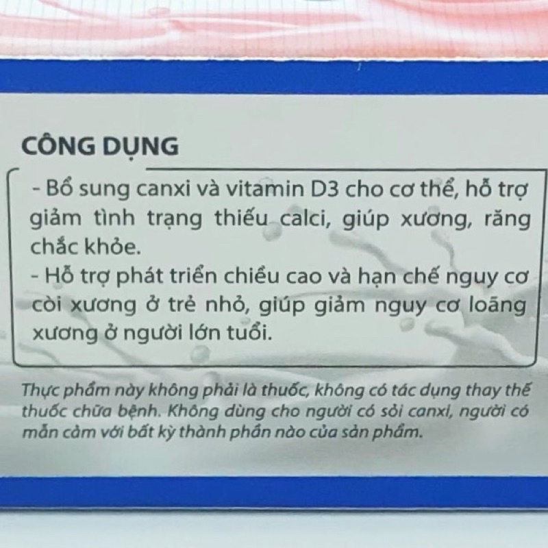 Viên Uống Yến Sào Calci Nano Canest Hộp 60 Viên