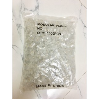 Hạt Mạng J45 Túi 1000c - ĐẦU BẤM MẠNG
