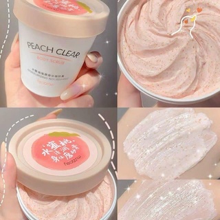 Tẩy tế bào chết body scrub peach vị đào - chính hãng