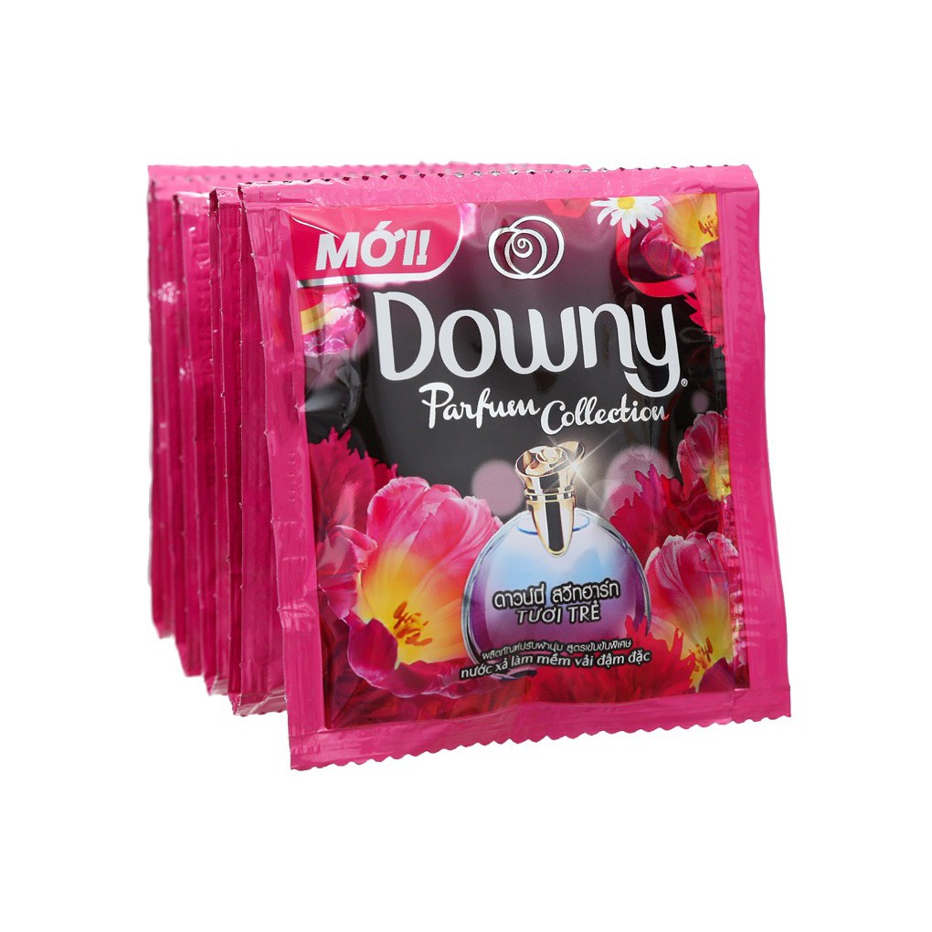 1 DÂY 10 gói nước xả vải Downy hương