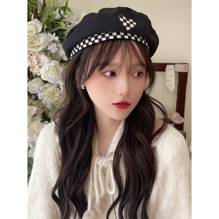 Mũ Beret Cỡ Nhỏ Thời Trang Xuân Hè Dễ Thương Cho Nữ