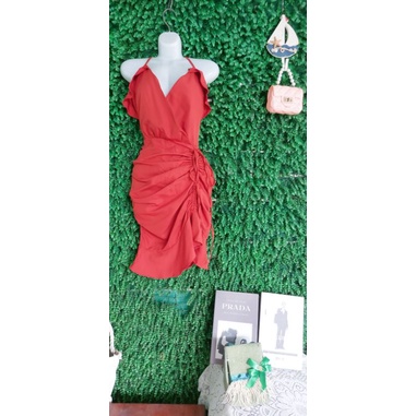 Thanh lý đầm body lụa chất đẹp size dưới 48kg