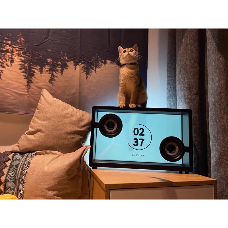 Loa MorrorArt màn hình trong suốt bluetooth hiển thị lời bài hát chính hãng