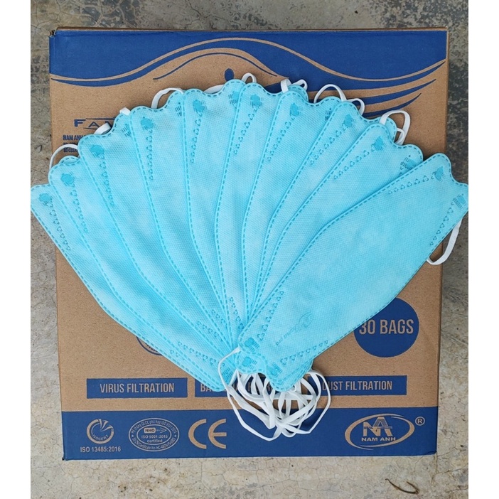 1/2 Thùng khẩu trang 4D , 1 thùng Kf94 300cái chính hãng Famapro/Titan