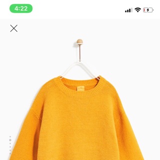 Sale Áo len zaza bé gái màu than 50-55kg cực sốc