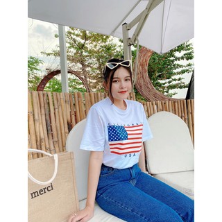 Áo Thun Cờ Mỹ 🇺🇸