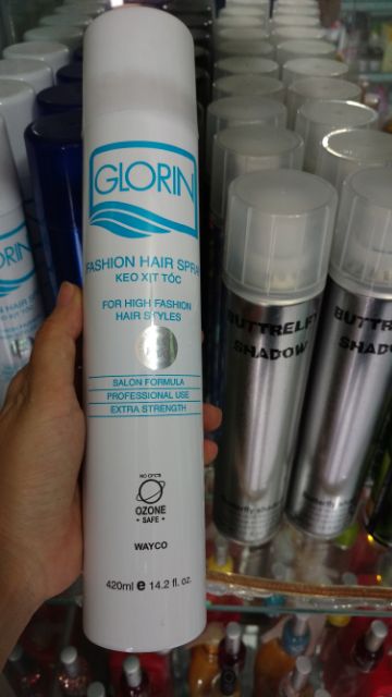 Keo xịt tóc Glorin 420ml date new2019 (mềm,cứng, siêu cứng)