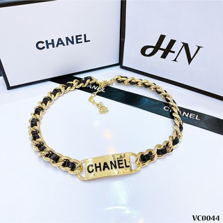 Dây chuyền choker móc xích thương hiệu phong cách Hàn Quốc trưởng thành quyến rũ (khuyên tai bán lẻ)