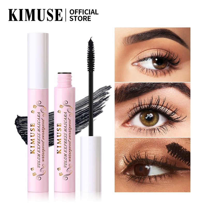 Set mỹ phẩm trang điểm KIMUSE gồm son môi + kẻ mày + bảng mắt 12 màu + mascara + kem nền chất lượng cao