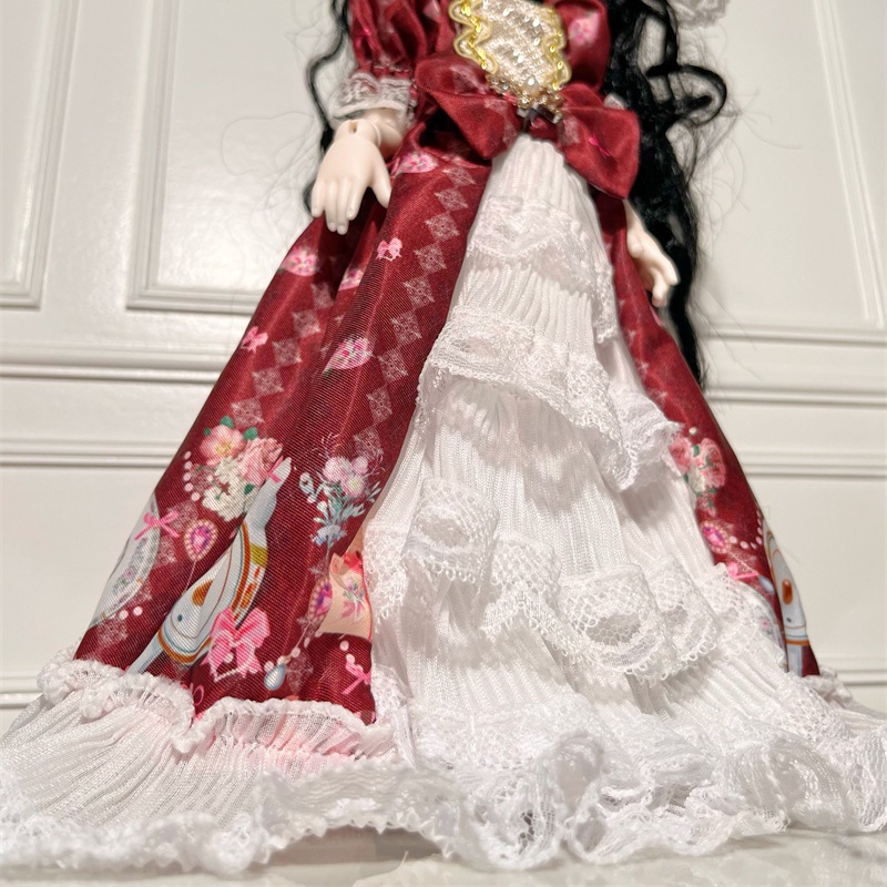 Đầm Công Chúa Lolita Dài 1: 6SD 30cm Cho Bé Gái 1: 6SD 6 Điểm 30cm Tỉ Lệ 1: 6SD 9.14