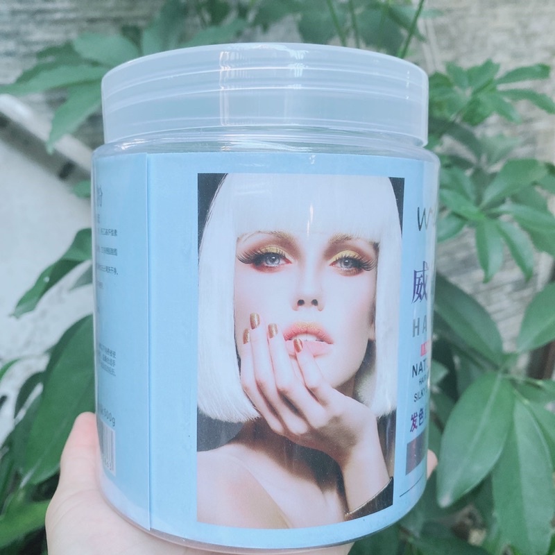 Bột Tẩy Tóc Lụa Silky Luster Weideron Cao Cấp 500g
