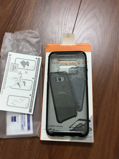 Ốp lưng Spigen Galaxy S8/ S8 Plus Crytal Silicon