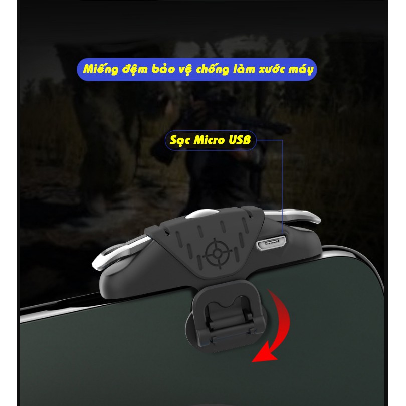 Nút bắn Autotap X9 - Nút bấm hỗ trợ autotap mọi game FPS trên mobile