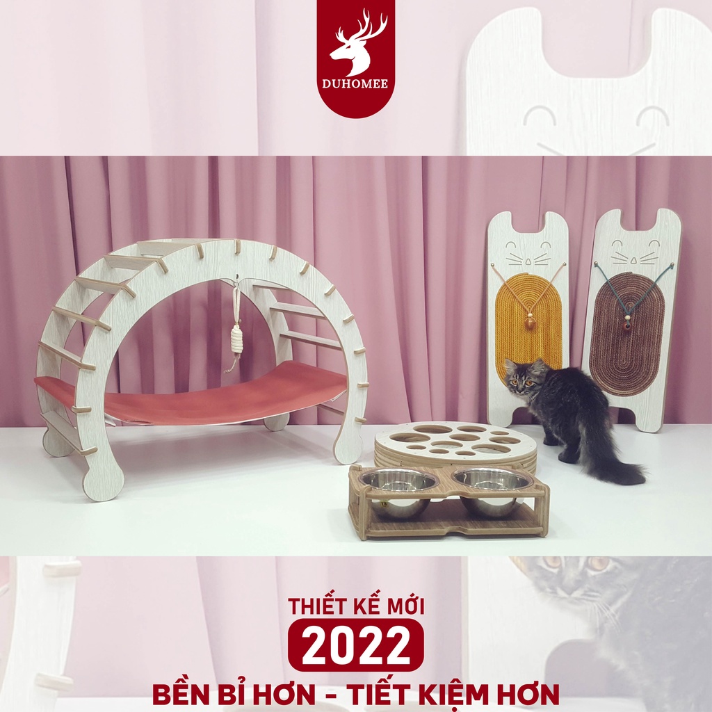 Bàn cào móng bền bỉ và cao cấp dành cho mèo HÌNH MÈO - Catca