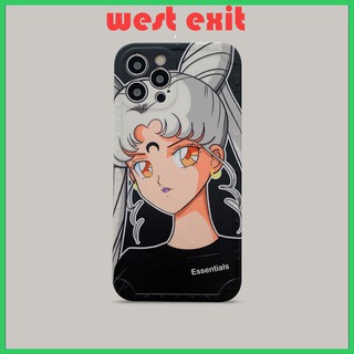 Ốp điện thoại imd dẻo họa tiết Sailor Moon cho iPhone12 7/8/se2 iPhone7plus/8plus iPhonex/xs