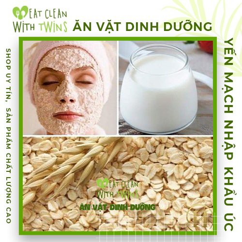 YẾN MẠCH OAT (ÚC) ❤️FREE SHIP❤️ YẾN MẠCH ORGANIC CAO CẤP - THỰC PHẨM GIẢM CÂN, ĂN KIÊNG DINH DƯỠNG 500G