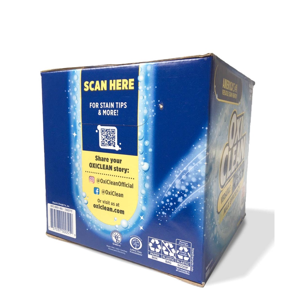 Bột tẩy rửa đa dụng Oxi Clean Versatile Max Efficiency 5.26kg