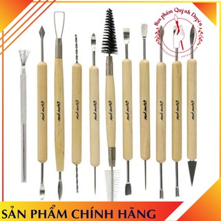 [GIÁ RẺ] Bộ tạo hình đất sét Mont Marte 11 cây