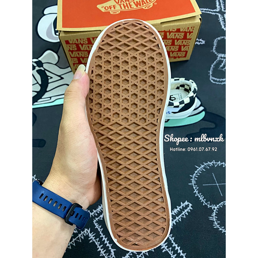 ẢNH THẬT - Giày 𝐕𝐚𝐧𝐬 Caro Đen Mới Rep Siêu Cấp - GIẦY THỂ THAO NAM NỮ HÀNG XUẤT DƯ FULLTAG
