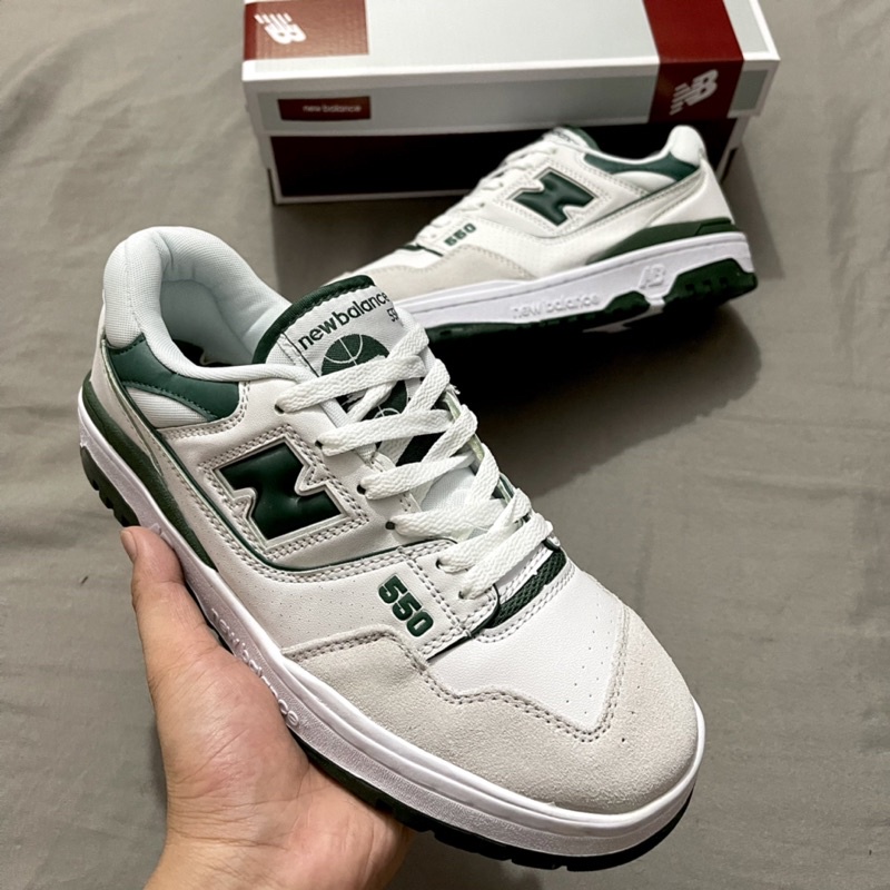 Giày Sneaker NB550 Xanh lá - Full box