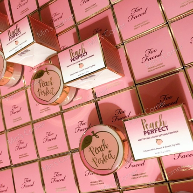 (Sẵn-Fullsize) Phấn phủ Too Faced Peach Perfect Mattifying Setting Powder 35g | BigBuy360 - bigbuy360.vn