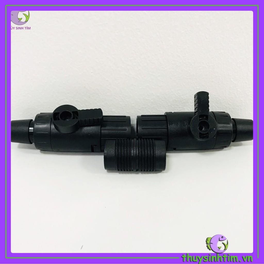 Van Khóa Đôi Double Taps - Dễ Dàng Tháo Rời Khi Vệ Sinh Lọc