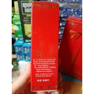 Nước Hoa 777 Đỏ 60ml