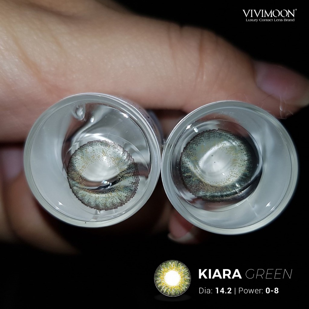 Kính áp tròng VIVIMON Kiara Green 14.2mm