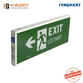 Đèn LED Thoát Hiểm Paragon Loại 1 Mặt/ 2 Mặt PEXF13SC-G2/ PEXF23SC-G2 2W Dùng Treo Trần Loại Tốt Hàng Chính Hãng