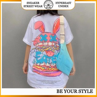 ÁO THUN TAY LỞ BAD RABBIT HAMBERGER - GIN STORE