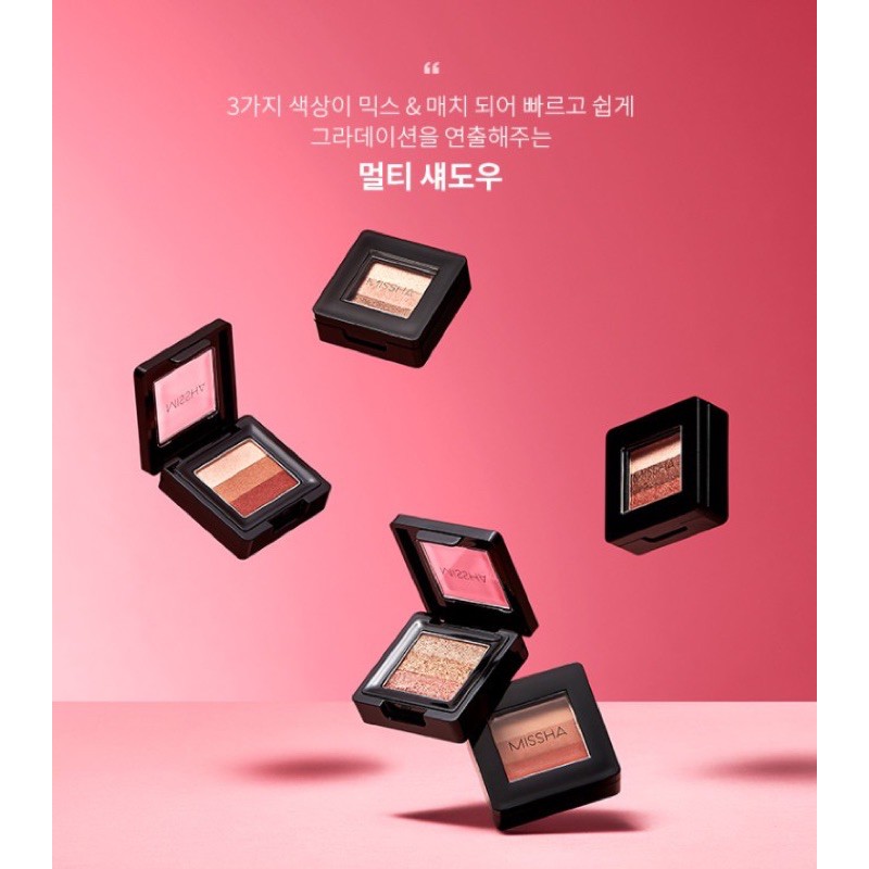 Phấn Mắt 3 Màu Missha Triple Shadow