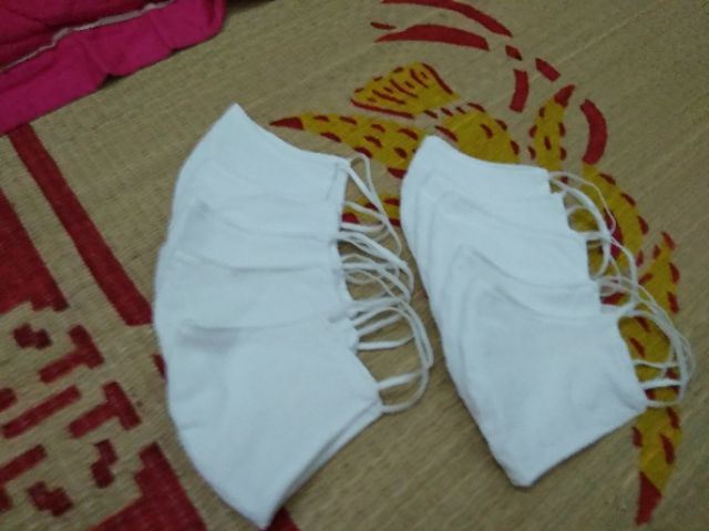 Khẩu trang vải cotton dệt kim