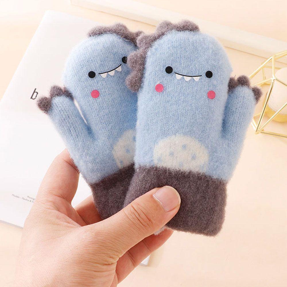 SUSANS Găng Tay Lông Nhung Mềm Mại Cho Bé 3-6 Tuổi